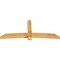 Ekena Millwork Bellingham Rough Sawn Timber Gable Bracket, Western Red Cedar, 96"W x 40"H x 6"D x 6"F, 10/12 Pitch GBW096X40X0606BEL00RWR - alternate 5